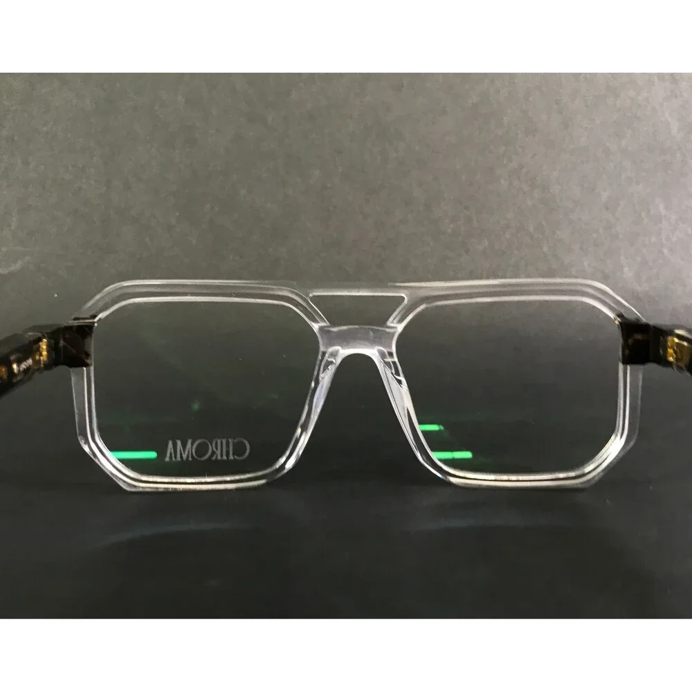 Etnia Barcelona Eyeglasses Frames CHROMA N41 CLHV Clear Havana Brown 53-16-142